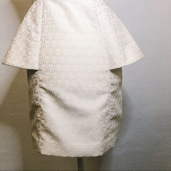 Keepsake the Label Friend Crush Jacquard Peplum Mini Dress - Picture 7 of 14